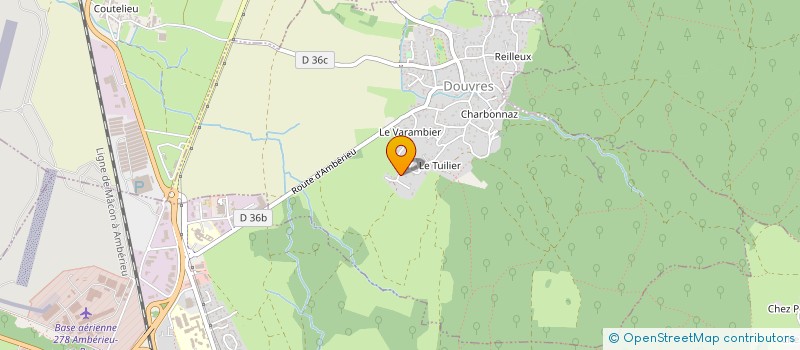 localisation de l'entreprise ALEX PLOMBERIE CHAUFFAGE  DOUVRES