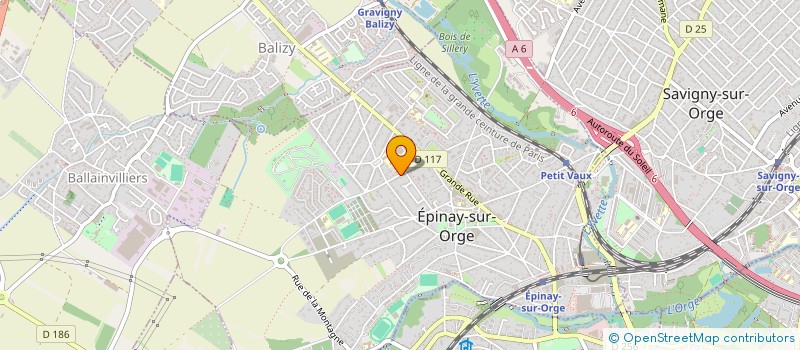 localisation de l'entreprise ALEX RENOV à EPINAY-SUR-ORGE