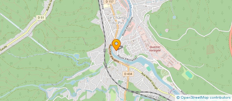 localisation de l'entreprise ALEX RENOVATION à EPINAL
