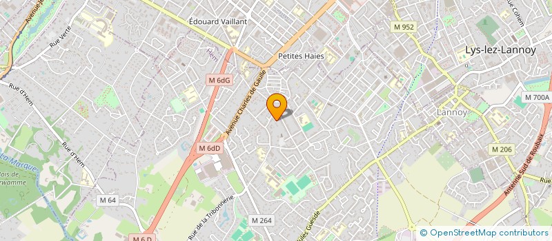 localisation de l'entreprise ALEX & SAM  HEM