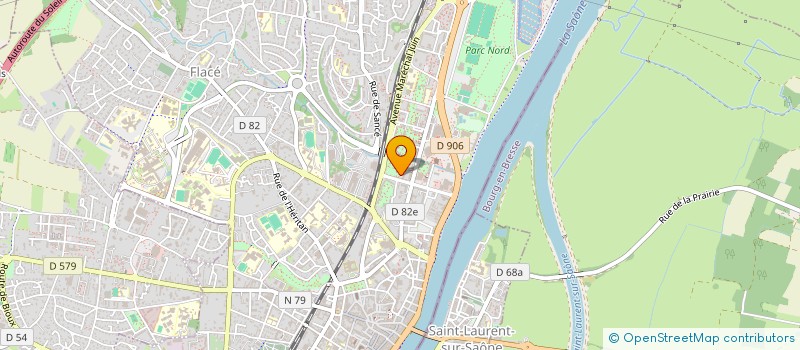 localisation de l'entreprise ALEX SERVICES à MACON