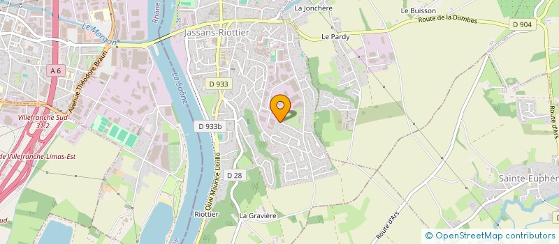 localisation de l'entreprise ALEX TAXI PRESTIGE à JASSANS-RIOTTIER