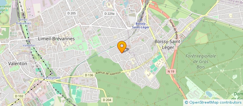 localisation de l'entreprise ALEX TRANS  LIMEIL-BREVANNES