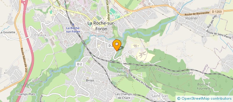 localisation de l'entreprise ALEX TREM CLEAN  LA ROCHE-SUR-FORON