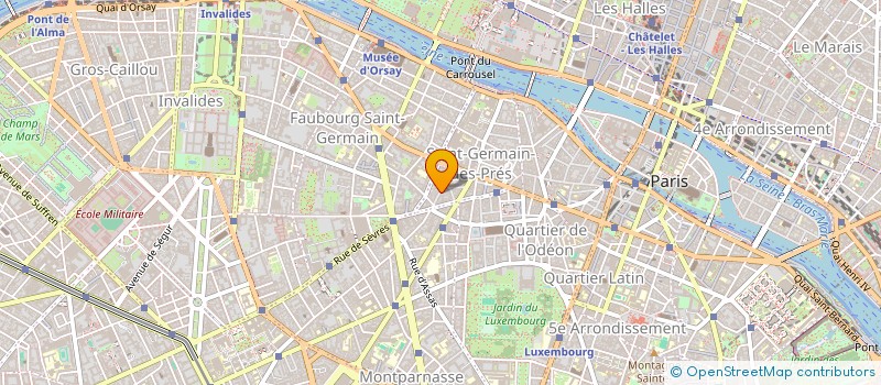 localisation de l'entreprise ALEXA  PARIS