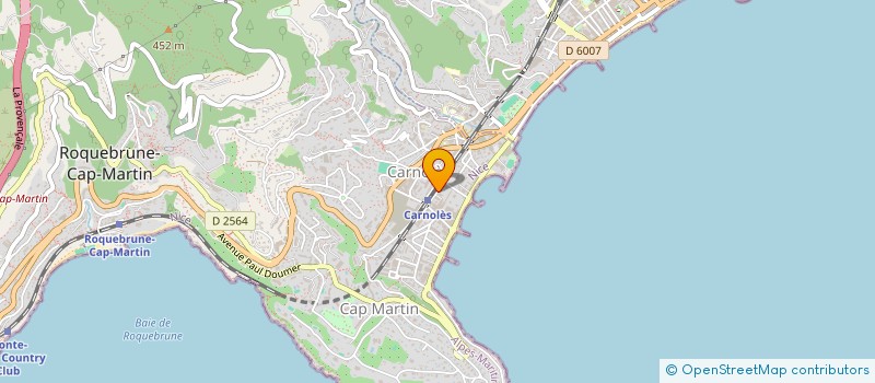 localisation de l'entreprise ALEXA LSA CONSTRUCTION à ROQUEBRUNE-CAP-MARTIN