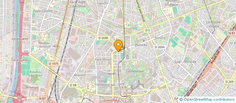 localisation de l'entreprise ALEXA PEINTURE  GRENOBLE