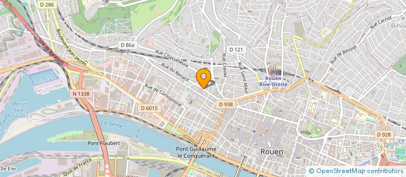 localisation de l'entreprise ALEXADOM à ROUEN