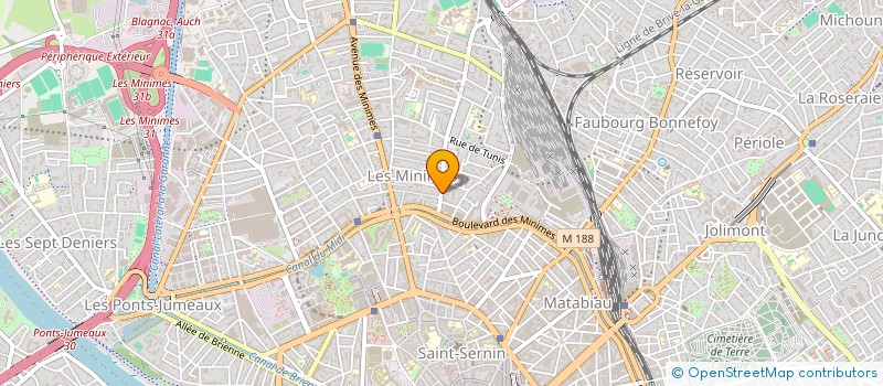 localisation de l'entreprise ALEXALIE à TOULOUSE