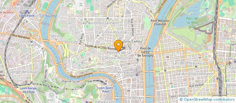 localisation de l'entreprise ALEXAN à LYON