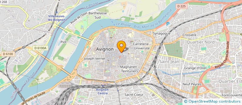 localisation de l'entreprise ALEXAN  AVIGNON