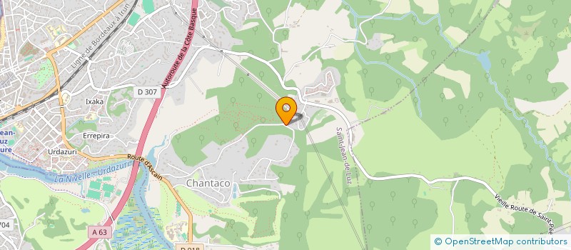 localisation de l'entreprise ALEXANCE  SAINT-JEAN-DE-LUZ