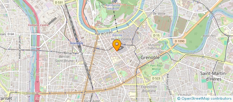 localisation de l'entreprise ALEXANCRE AURRAN CONSEIL  GRENOBLE