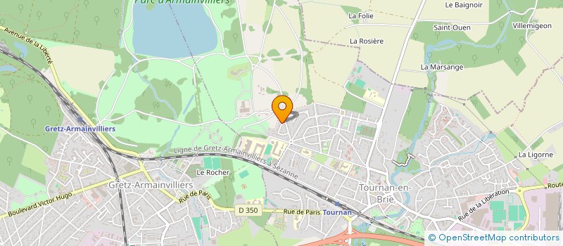 localisation de l'entreprise ALEXANDER à TOURNAN-EN-BRIE