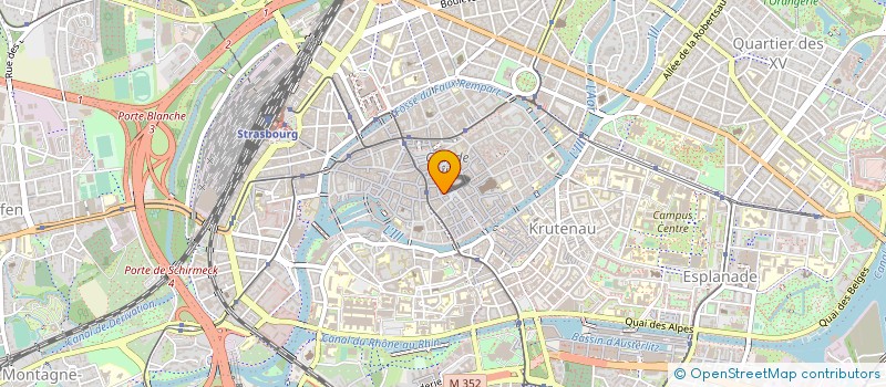 localisation de l'entreprise ALEXANDER CONSULTANTS à STRASBOURG