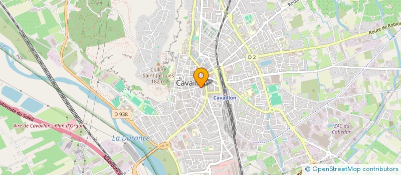 localisation de l'entreprise ALEXANDRA  CAVAILLON