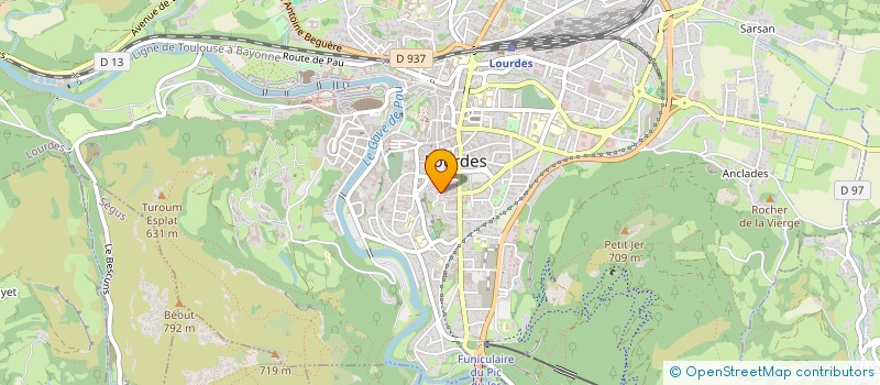 localisation de l'entreprise ALEXANDRA  LOURDES