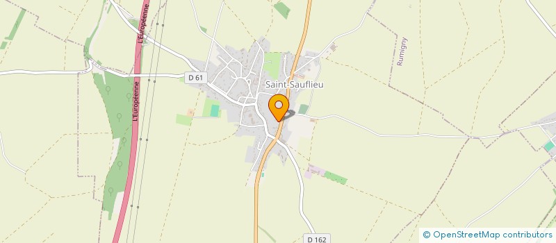 localisation de l'entreprise ALEXANDRA à SAINT-SAUFLIEU