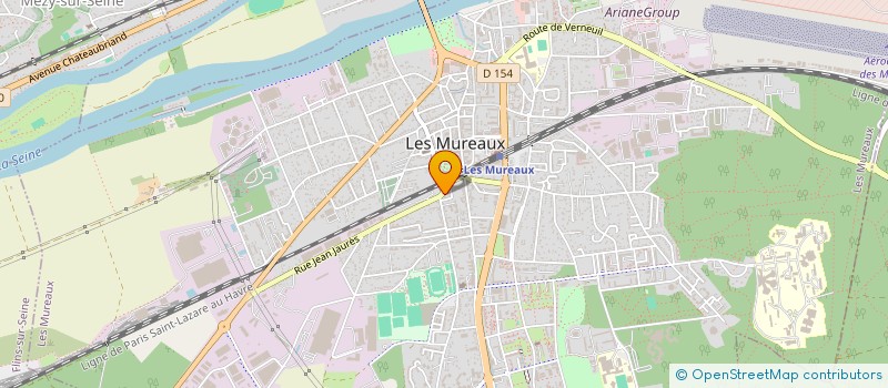 localisation de l'entreprise ALEXANDRA à LES MUREAUX