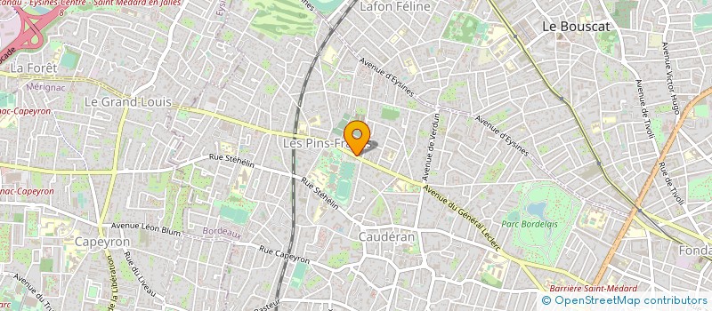 localisation de l'entreprise ALEXANDRA à BORDEAUX