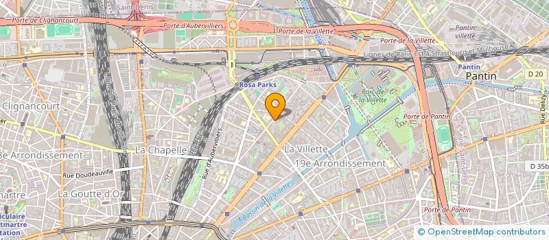 localisation de l'entreprise ALEXANDRA  PARIS