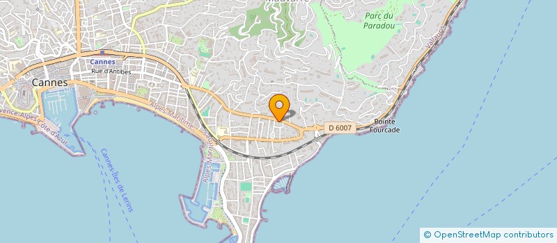 localisation de l'entreprise ALEXANDRA AUTOMOBILES  CANNES