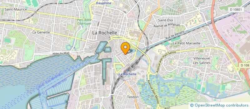 localisation de l'entreprise ALEXANDRA DUPUY  LA ROCHELLE