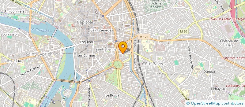 localisation de l'entreprise ALEXANDRA II à TOULOUSE