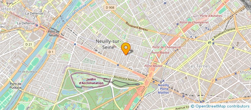 localisation de l'entreprise ALEXANDRA MALGRAIN à NEUILLY-SUR-SEINE