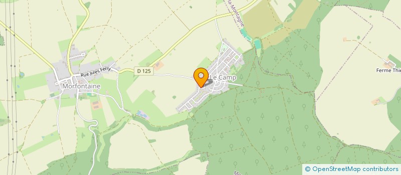 localisation de l'entreprise ALEXANDRA MONTEVERDE  MORFONTAINE