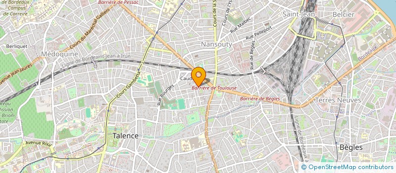 localisation de l'entreprise ALEXANDRA MUZOTTE COACHING CONSULTING  TALENCE