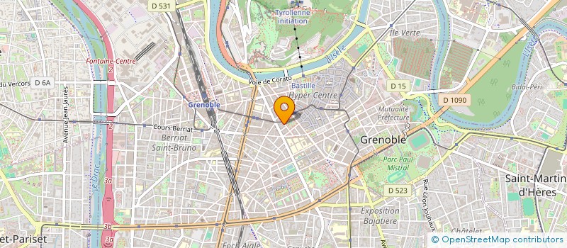 localisation de l'entreprise ALEXANDRA ROMANS  GRENOBLE