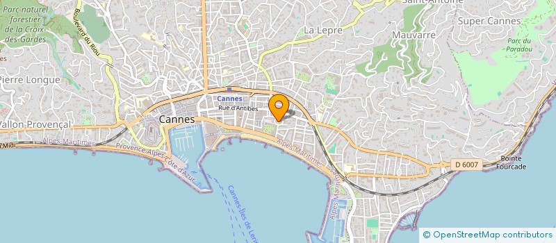 localisation de l'entreprise ALEXANDRA SOC à CANNES