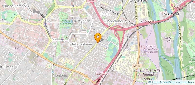 localisation de l'entreprise ALEXANDRE à TOULOUSE