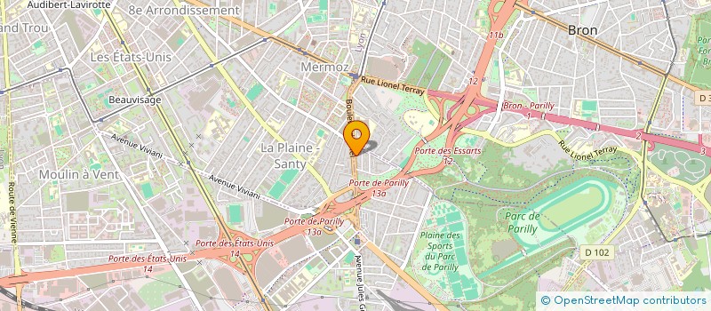 localisation de l'entreprise ALEXANDRE  VILLETTE-DE-VIENNE