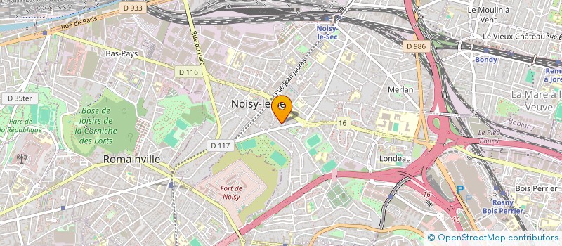 localisation de l'entreprise ALEXANDRE à NOISY-LE-SEC