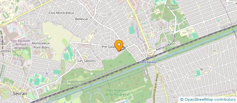 localisation de l'entreprise ALEXANDRE à VILLEPINTE