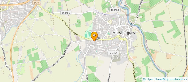 localisation de l'entreprise ALEXANDRE  MARSILLARGUES