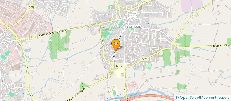 localisation de l'entreprise ALEXANDRE  BOMPAS