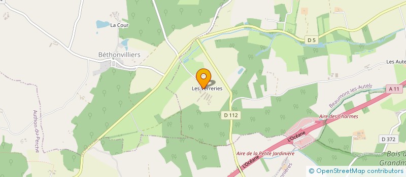 localisation de l'entreprise ALEXANDRE à BEAUMONT-LES-AUTELS