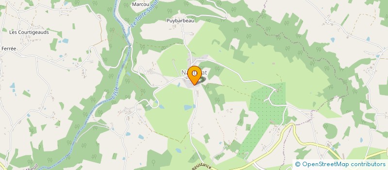 localisation de l'entreprise ALEXANDRE AGENCEMENT  NANTHIAT