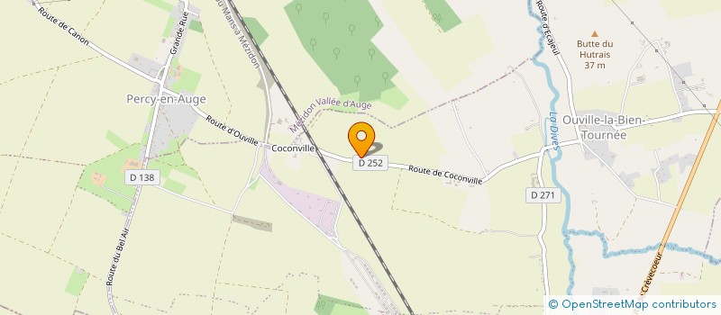 localisation de l'entreprise ALEXANDRE ARGY PHOTOGRAPHE  SAINT-PIERRE-EN-AUGE