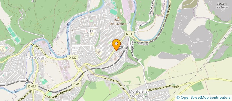 localisation de l'entreprise ALEXANDRE BOUTIQUE  JUF