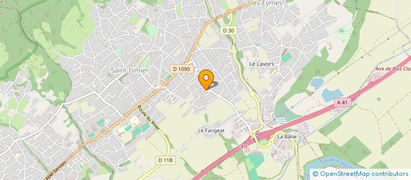 localisation de l'entreprise ALEXANDRE C. DEVELOPPEMENT à SAINT-ISMIER