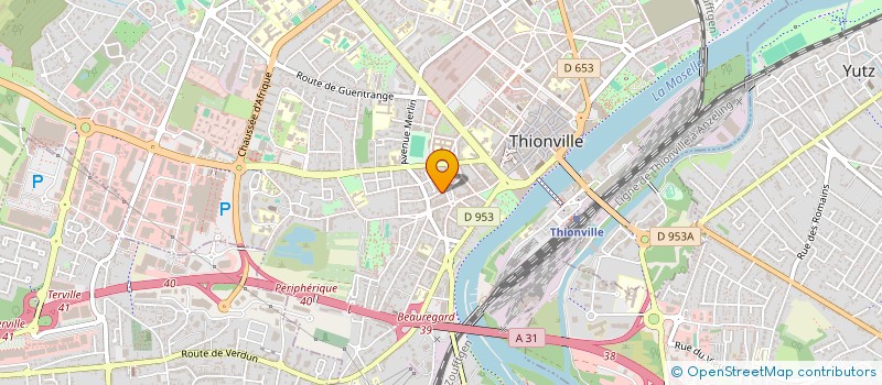 localisation de l'entreprise ALEXANDRE CONSEILS à THIONVILLE
