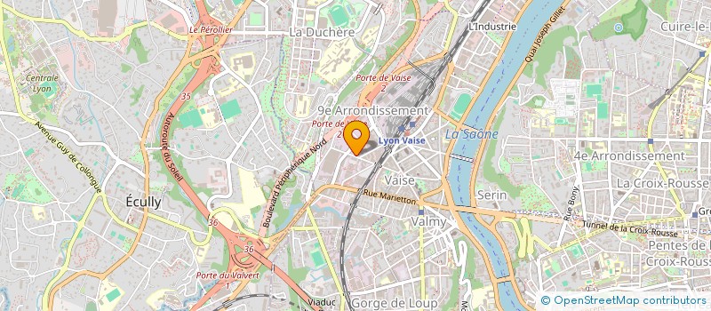 localisation de l'entreprise ALEXANDRE CONSEILS ET EXPERTISE  LYON