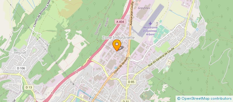 localisation de l'entreprise ALEXANDRE DE PARIS à ARBENT