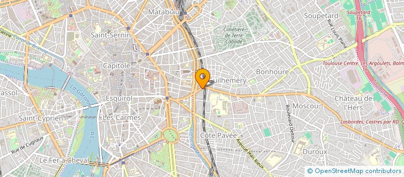 localisation de l'entreprise ALEXANDRE DE SAINT AMAND PATRIMOINE  TOULOUSE