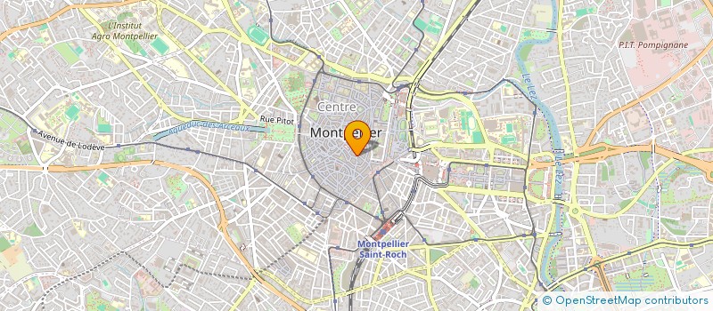 localisation de l'entreprise ALEXANDRE DIFFUSION TEXTILE à MONTPELLIER