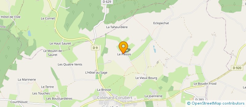 localisation de l'entreprise ALEXANDRE DUCLOS CONSEIL à PERCHE-EN-NOCE